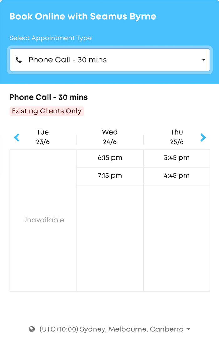 LawTap Screenshot - Lawyer Booking Online
